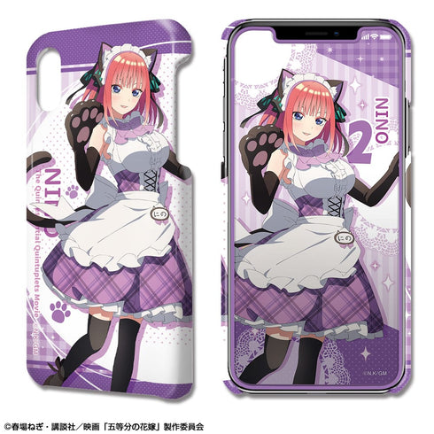 『映画 五等分の花嫁』デザジャケット iPhone XR ケース&保護シート デザイン02 (中野二乃)【描き下ろし】